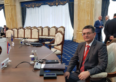 20. maj 2019. Potpredsednik Narodne skupštine Veroljub Arsić na sednici Saveta PS ODKB u Biškeku